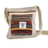 Torebka na ramię na pasku na zamek Hemp Nepal 