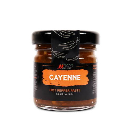 Pasta z ostrej papryczki Cayenne, Indian Hot, 40g