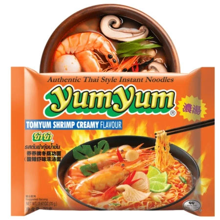 Zupka Tom Yum  krewetkowa kremowa owoce morza Yum Yum 70g