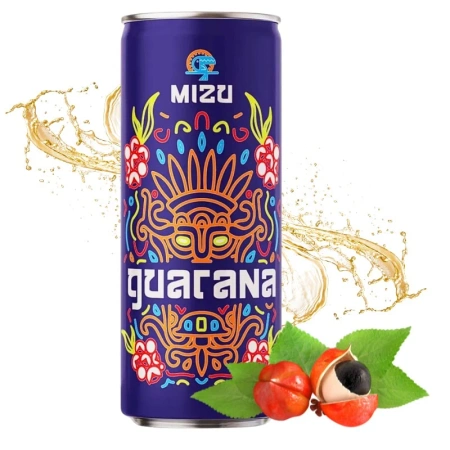 Mizu Guarana Vitamizu, napój gazowany w puszce 250 ml