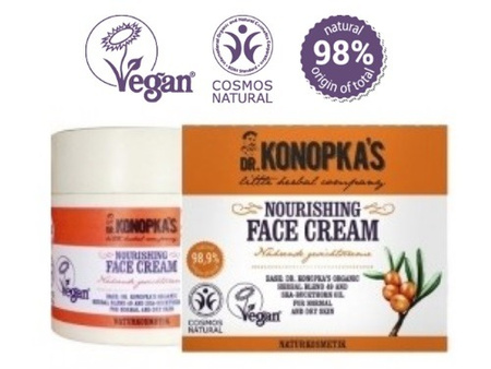 KREM DO TWARZY ODŻYWCZY  (DR. KONOPKA'S 50 ML, BIO, CERA SUCHA)