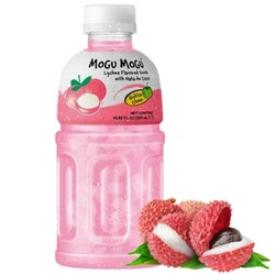 Napój Mogu Mogu Lychee z galaretką Nata de coco, Tajlandia 320 ml