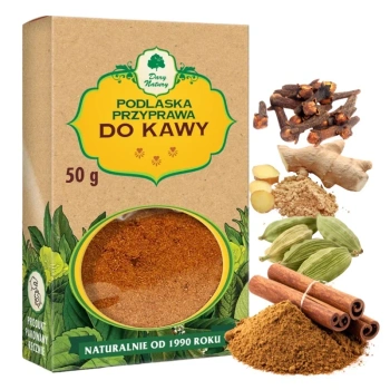 Podlaska przyprawa do kawy bez cukru Dary Natury 50g