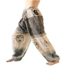 Spodnie do jogi, szarawary bawełniane szare Nepal