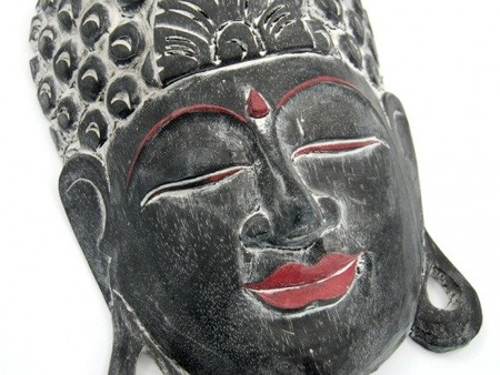 MASKA BUDDA (BUDDHA, INDONEZJA, WYS.36 CM)