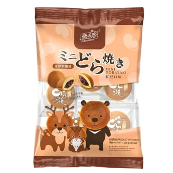 Ciasteczka dorayaki, z nadzieniem z czerwonej fasoli, Y&L 130g