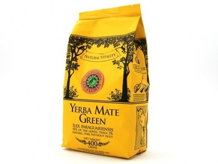 YERBA MATE GREEN LAS FLORES (400G, BRAZYLIA)