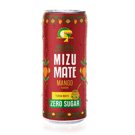 Napój Yerba Mate Mizu Mate Mango Vitamizu (bez cukru, Chimarrao de Brasil) 330 ml