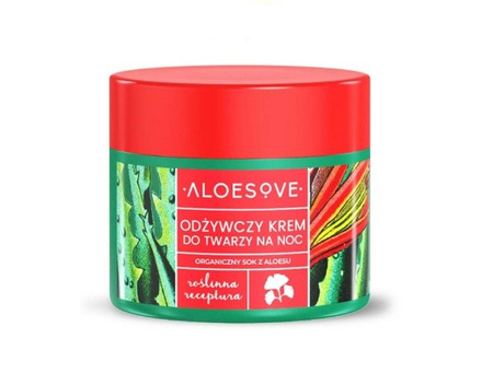 ODŻYWCZY KREM DO TWARZY NA NOC ALOESOVE 50ML (SYLVECO, ALOES)