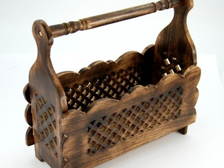 GAZETNIK ORIENTALNY Z INDONEZJI (GAZETOWNIK, 34cm)