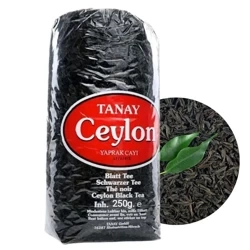 Herata czarna cejlońska liściasta Tanay 250g Sri Lanka