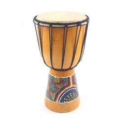 Bębenek indonezyjski wys. 30cm (bęben, Indonezja, djembe, instrument)