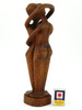 DREWNIANA RZEŹBA PARA (FIGURKA, RĘKODZIEŁO, INDONEZJA, WYS. 30cm, M006B)