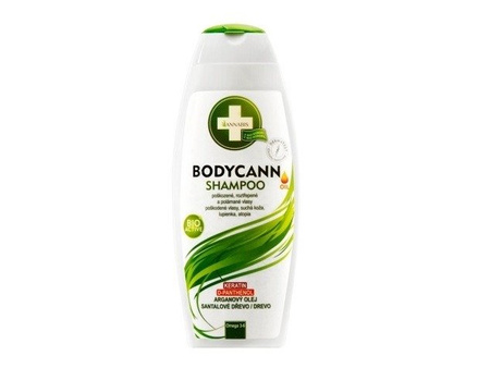 SZAMPON DO WŁOSÓW Z OLEJEM KONOPNYM 250 ml (BODYCANN)