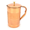 Dzbanek miedziany na wodę 1,6L (ajurweda, Indie, miedź, uzdatnianie, oczyszczanie, zdrowie, woda)