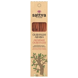 Kadzidła naturalne Olibanum Arabia, kadzidełka Sattva, 30g