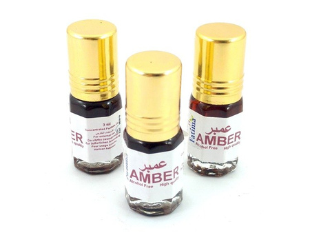 ORYGINALNE PERFUMY ARABSKIE FATIMA ESENCJA AMBER 3ML