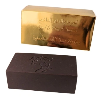 Mydło naturalne o zapachu oud i piżma, 175g