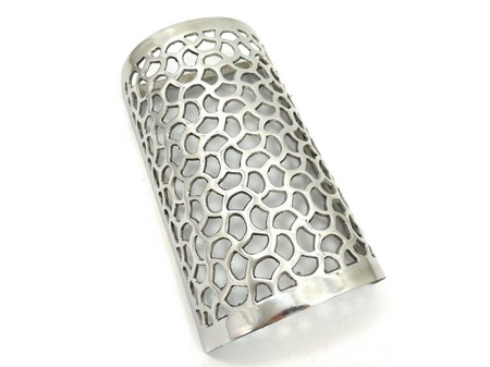 KINKIET MAROKAŃSKI (29CM MAROKO, AŻUROWY, ALUMINIUM)