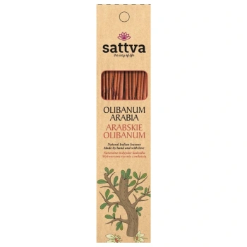 Kadzidła naturalne Olibanum Arabia, kadzidełka Sattva, 30g