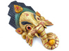 MASKA DREWNIANA GANESHA (23 CM, INDIE)