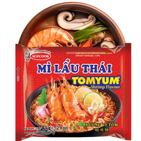 Zupa krewetkowa TomYum pikantna 83g Acecook