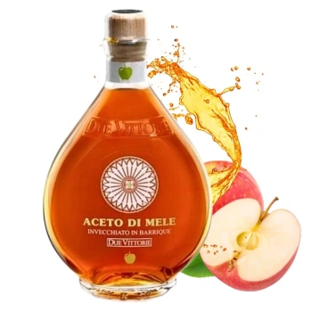 Ocet jabłkowy beczkowany naturalny  Due Vittorie 250ml