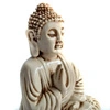 Figurka Budda dekoracja medytacja Indonezja ecru 20 cm