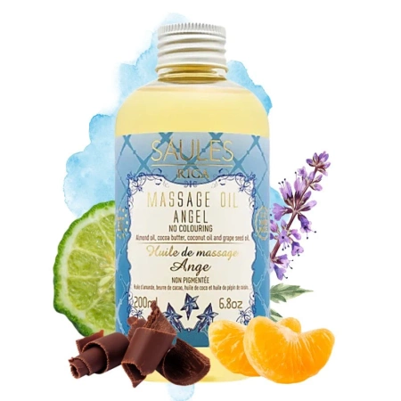 Naturalny olejek do masażu Angel, Saules 200ml