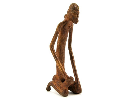 FIGURKA DOGON (FIGURA, Z MALI,  AFRYKI, AFRYKAŃSKA, 13 CM)