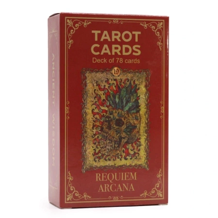 Karty tarota Arkana Requiem, 78 kart do wróżenia