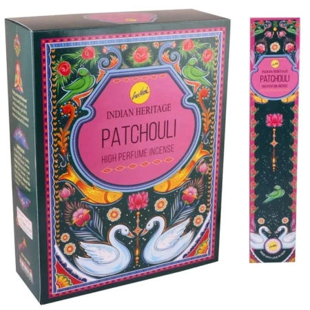 Kadzidła naturalne trociczki patyczki Paczula piżmo Sreevani Indie 12szt