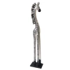 Figurka zebra stojąca, drewno (rękodzieło 100cm)