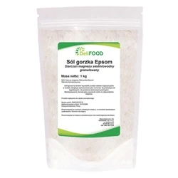 Siarczan magnezu Epsom Sól gorzka do kąpieli Deli Food 1kg