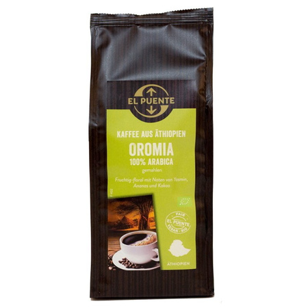 KAWA OROMIA ETIOPIA MIELONA (250G, FAIR TRADE)