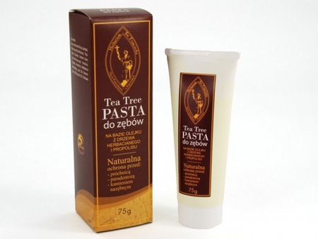PASTA DO ZĘBÓW Z OLEJKIEM Z DRZEWA HERBACIANEGO (75G, BENEDYKTYŃSKIE)