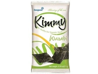 ALGI NORI Z WASABI SUSZONE PRAŻONE (2,7G KOREA)