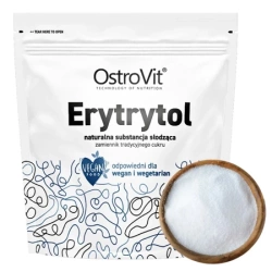 Zamiennik cukru erytrytol, naturalny słodzik erytrol, 0 kalorii 1 kg OtroVit