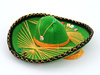 MINI SOMBRERO MEKSYKAŃSKIE (ZIELONE, MAŁE)