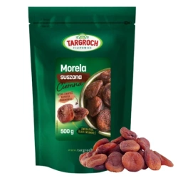 Morela suszona ciemna, naturalne bakalie Targroch 500g
