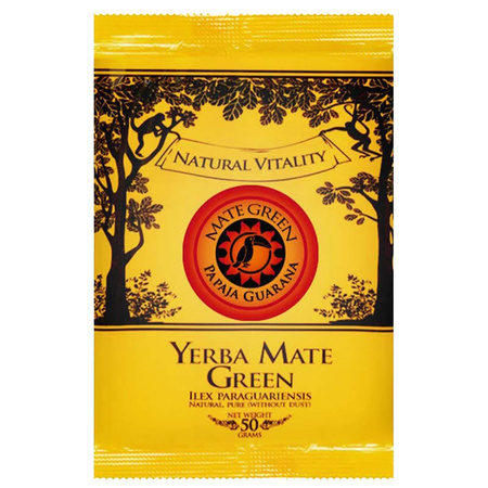 Yerba Mate Green Papaja & Guarana 50g