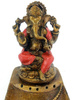 Podstawka na kadzidełka Ganesha czerwony (stojak, kadzidło, kadzielnica domowa, kadzielniczka)