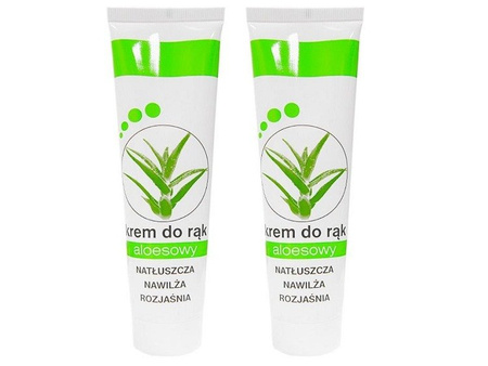 KREM DO RĄK ALOESOWY (ALOES, ROZJAŚNIAJĄCY 100ml)