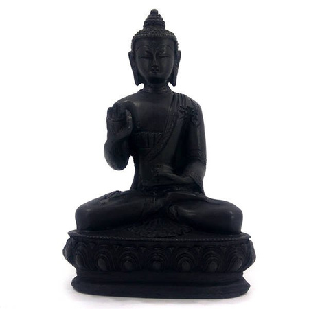 Figurka Budda w kolorze czarnym (Indonezja 20cm)