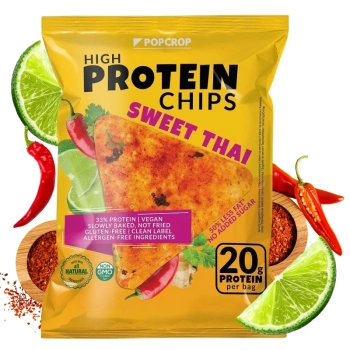 Chrupki proteinowe sweet thai bezglutenowe słodkie chili Popcrop 60g