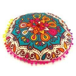 Pufa, poduszka do medytacji kolorowa (joga, łuska gryczana)