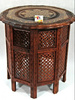 STÓŁ ORIENTALNY DREWNIANY (STOLIK RZEŹBIONY INDIE)