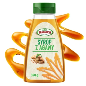 Syrop z agawy, naturalny zamiennik cukru, Targroch 350g