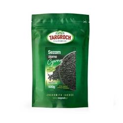 Czarny sezam ziarno łuskane, 250g Targroch