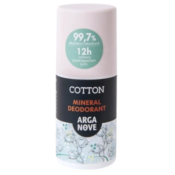 Dezodorant mineralny ałun z arganem, Cotton, Arganove 50ml